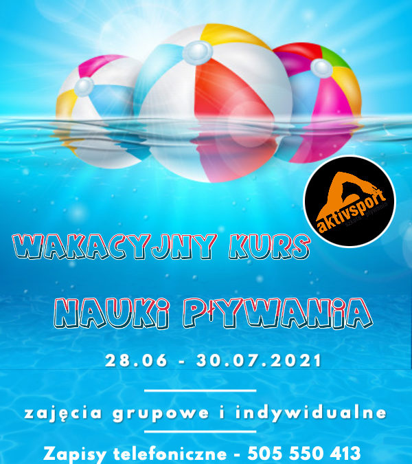Wakacyjny kurs nauki pływania